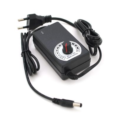  Зображення Адаптер живлення Voltronic NZX-31250/07816 з регулюванням 3-12V 3A, роз`єм 5.5х2.5мм 